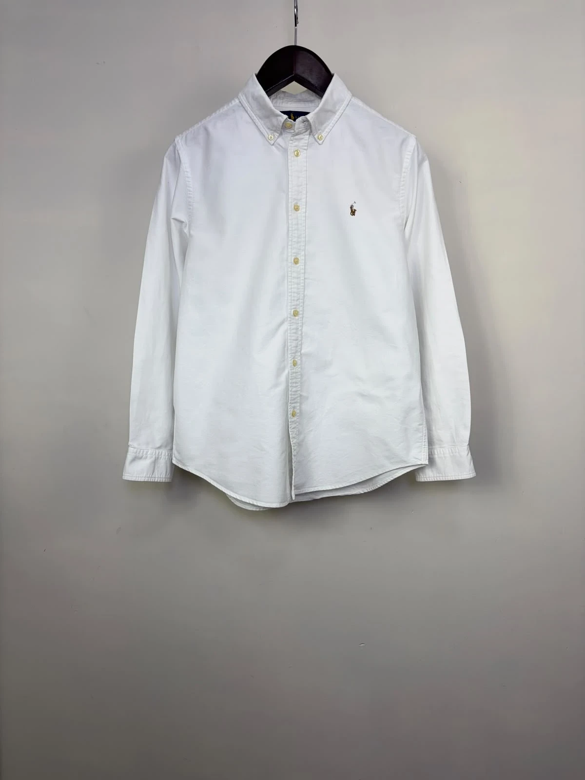 RALPH LAUREN WHITE OXFORD SHIRT 2