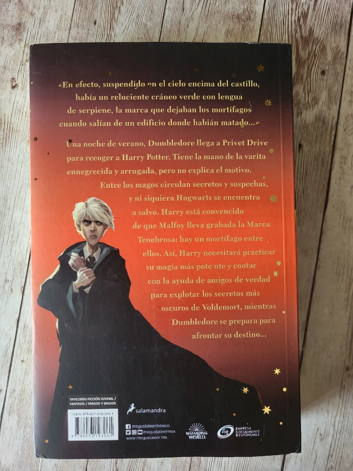 #6 Harry Potter y el misterio del príncipe/ J.K. Rowling/ Juvenil / Ficcion  2