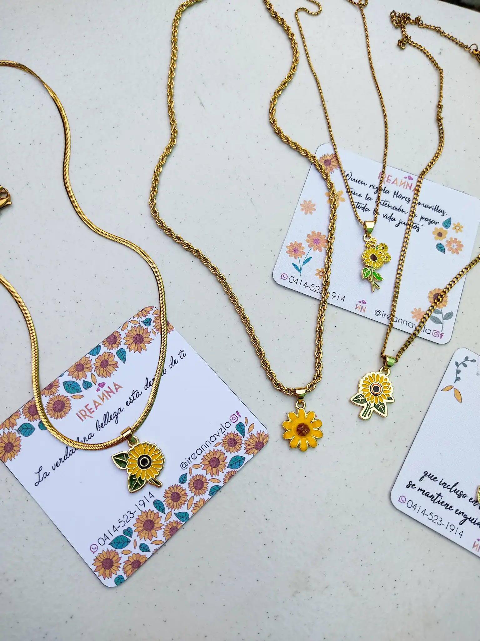 Cadenas de girasol 🌻