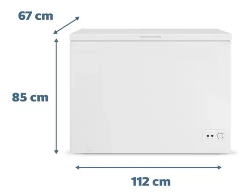 Freezer Philco 290Lts. Blanco PHCH301B 4