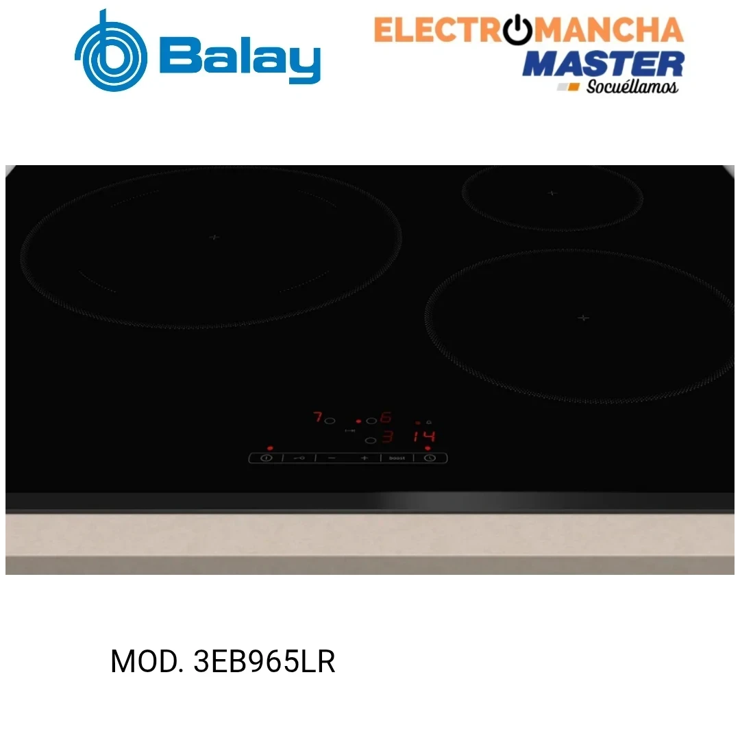 ENCIMERA INDUCCION  BALAY 3EB965LR  3 FUEGOS 2