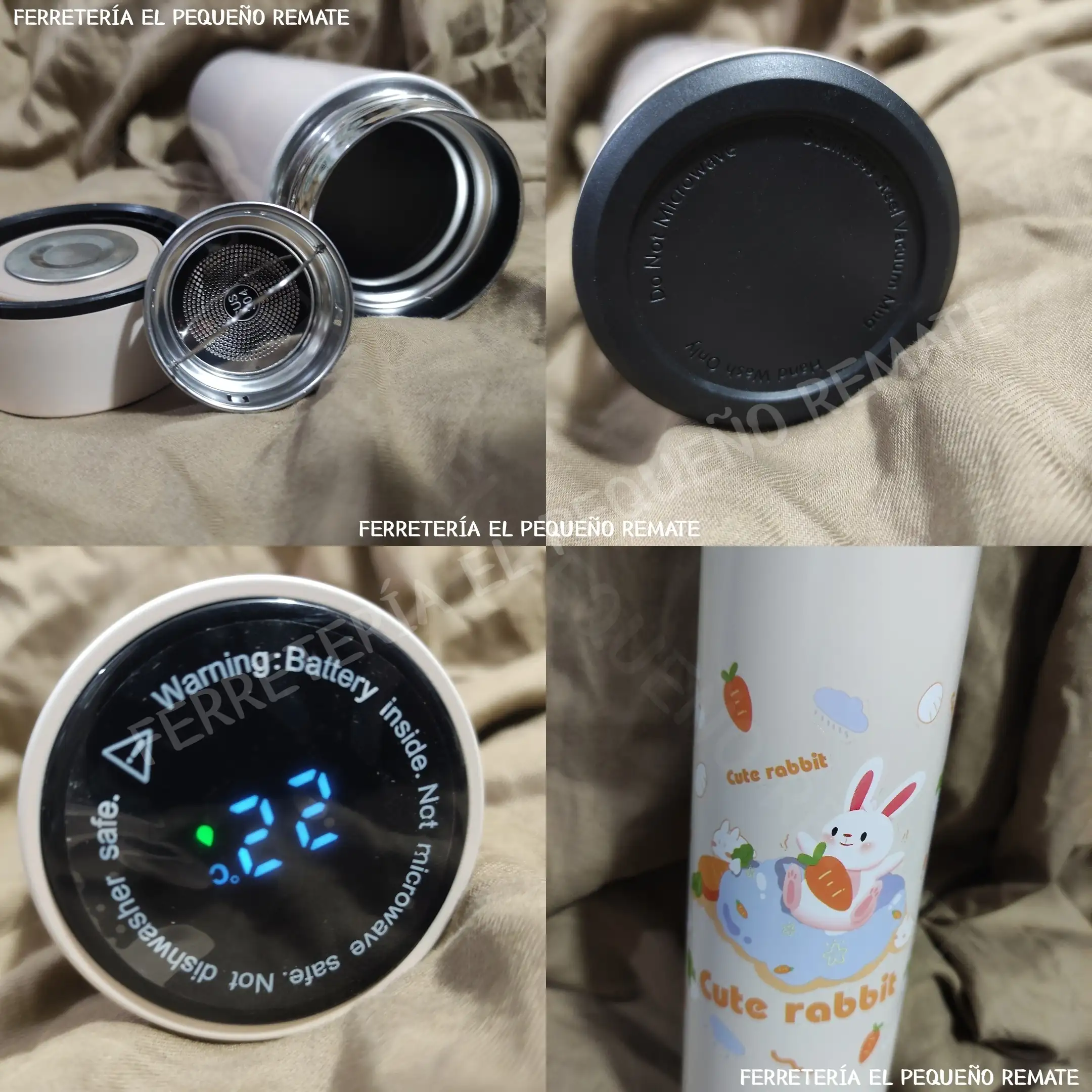 Termo con medidor Conejito 2