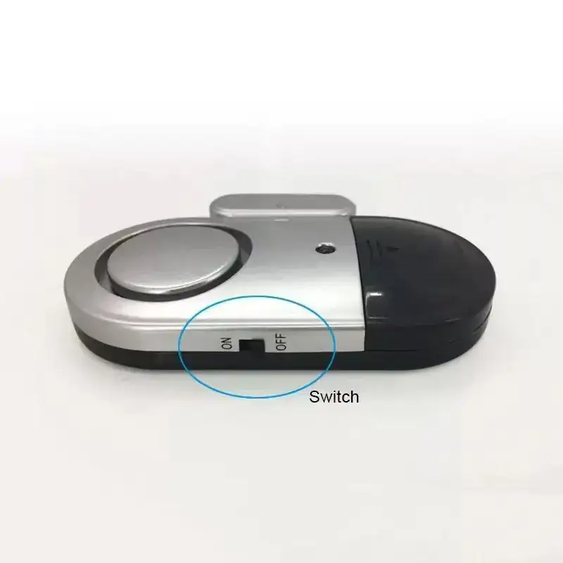 SENSOR ALARMA MAGNETICA DE SEGURIDAD INALAMBRICA PARA PUERTAS Y VENTANAS 4