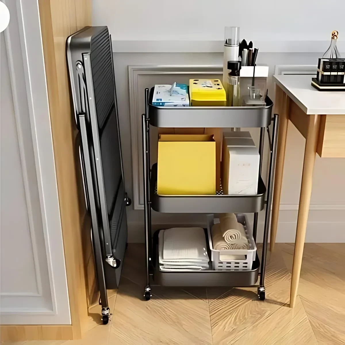 ORGANIZADOR METÁLICO PLEGABLE DE 3 NIVELES (WK150095) 2