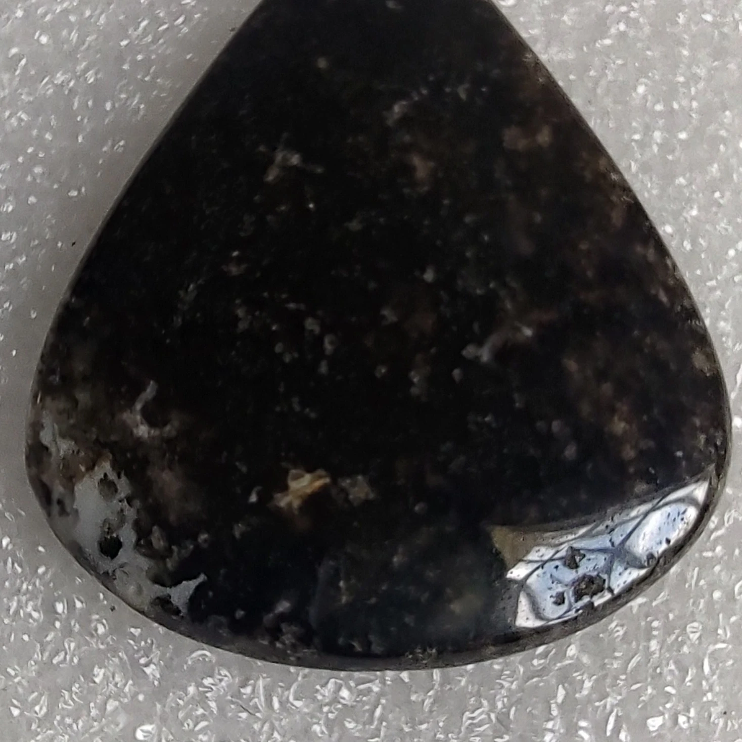Cabujón de Agata Musgosa Negra 3