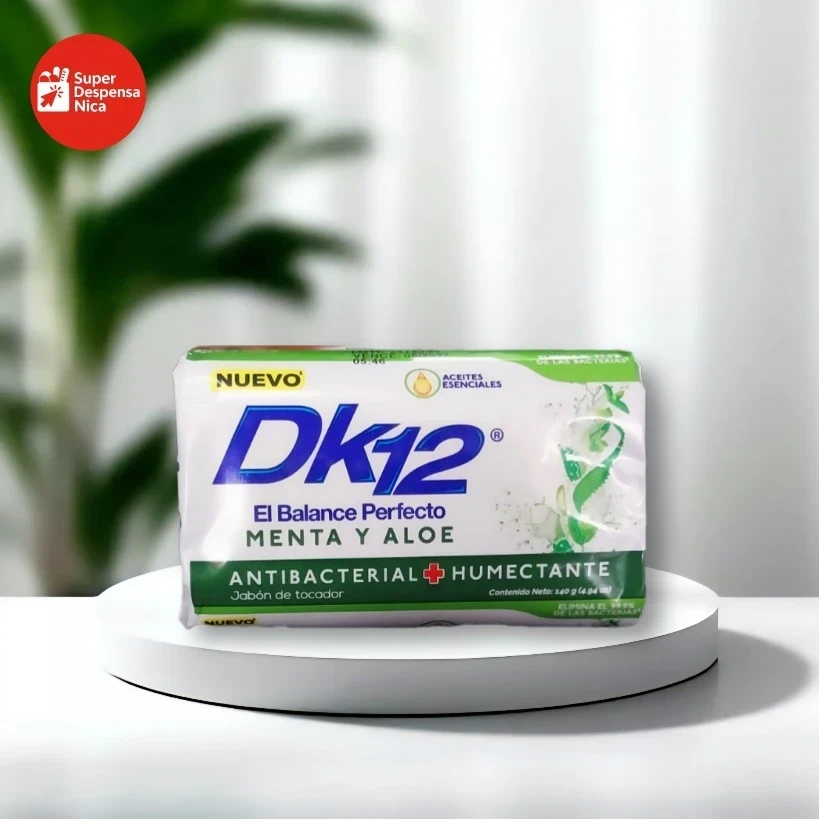 Jabón De Baño DK12 Menta y Aloe 140g