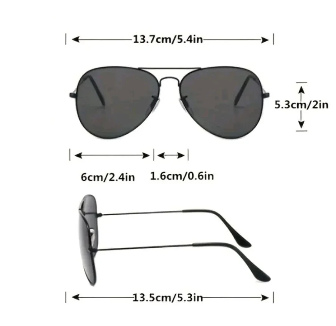 Lentes oscuros aviator  3