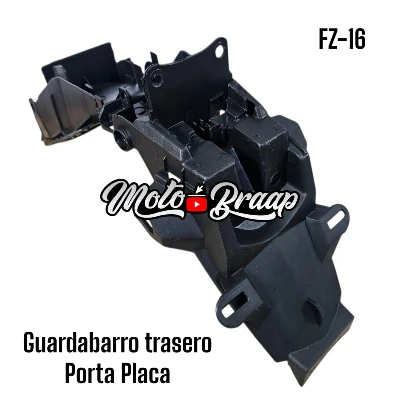 PL FZ 16 Guardabarro trasero porta placa IMGUT32 OKL