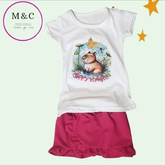 Conjunto T-CH niña 4