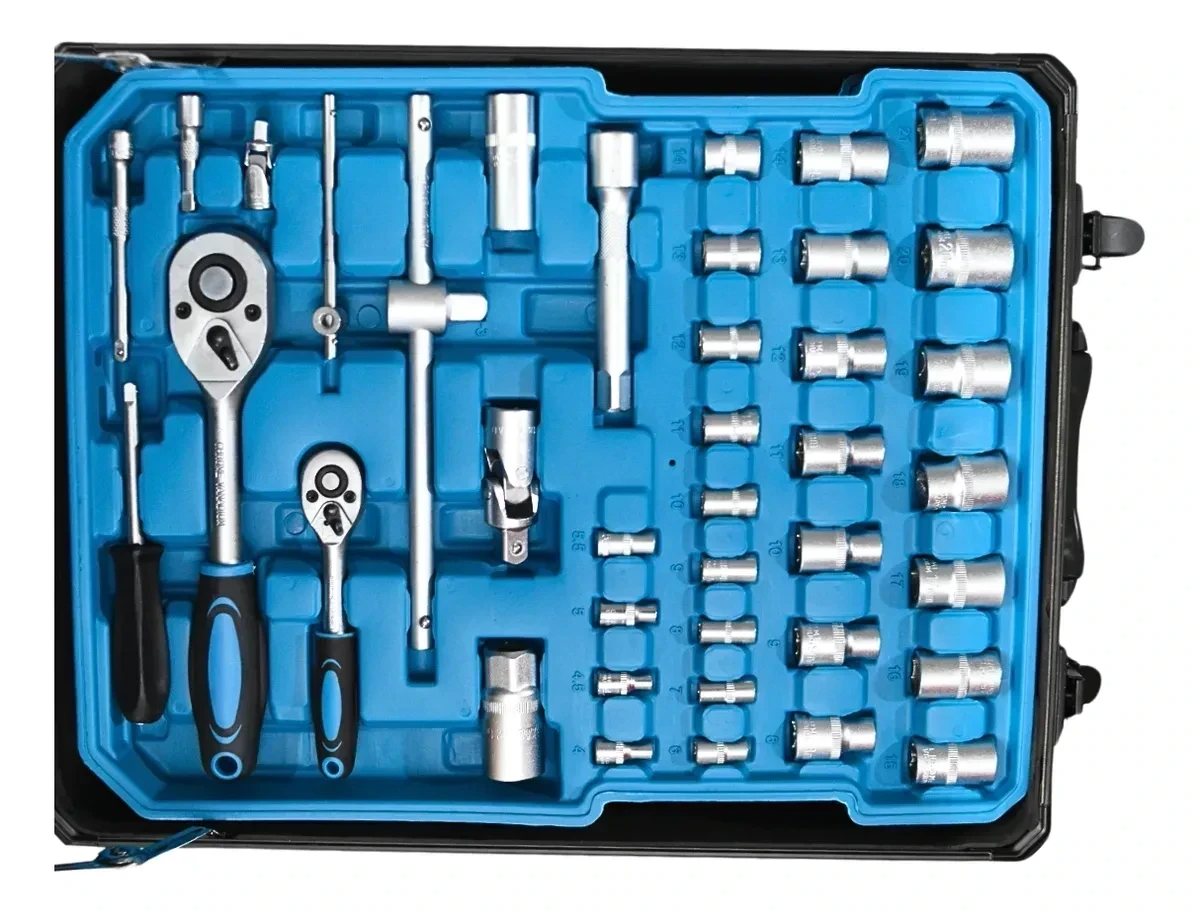 CAJA DE HERRAMIENTAS DE 245 PIEZAS KATO VALIJA DE ALUMINIO 3