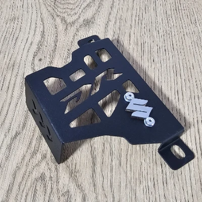 AC DR 150 Protector de mordaza caliper acero negro logo 3d cromado ML