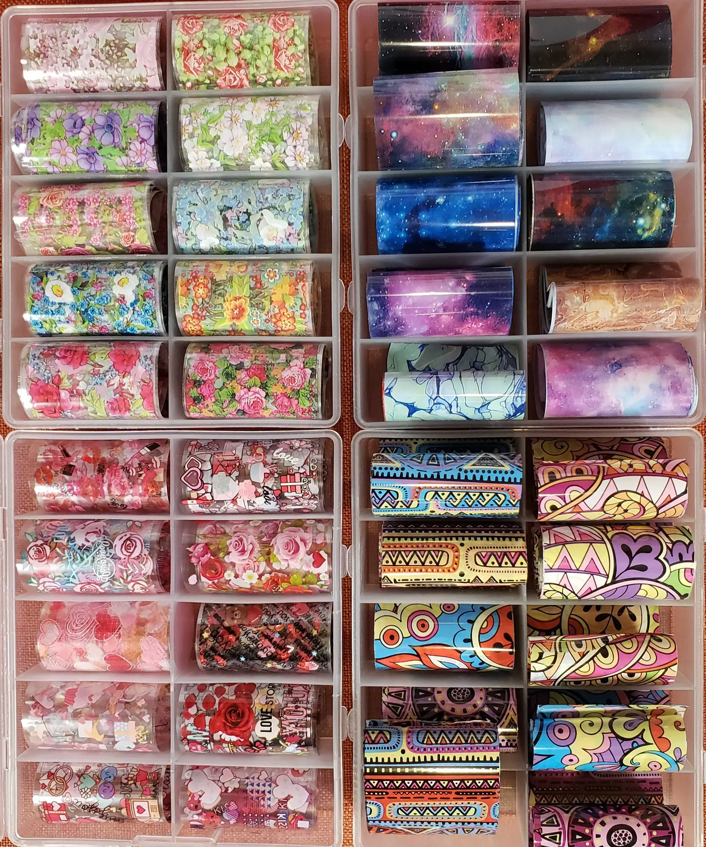 Foil Estampa de Uñas 2