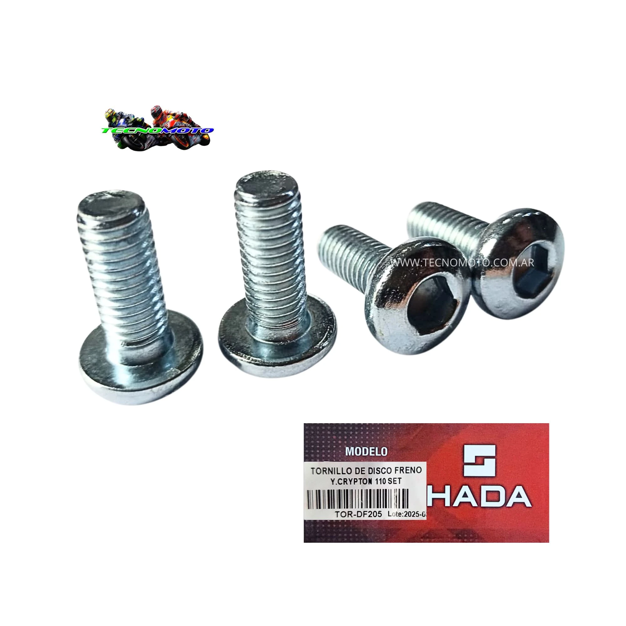 TORNILLO DISCO FRENO YAMAHA 110 CRYPTON -49036