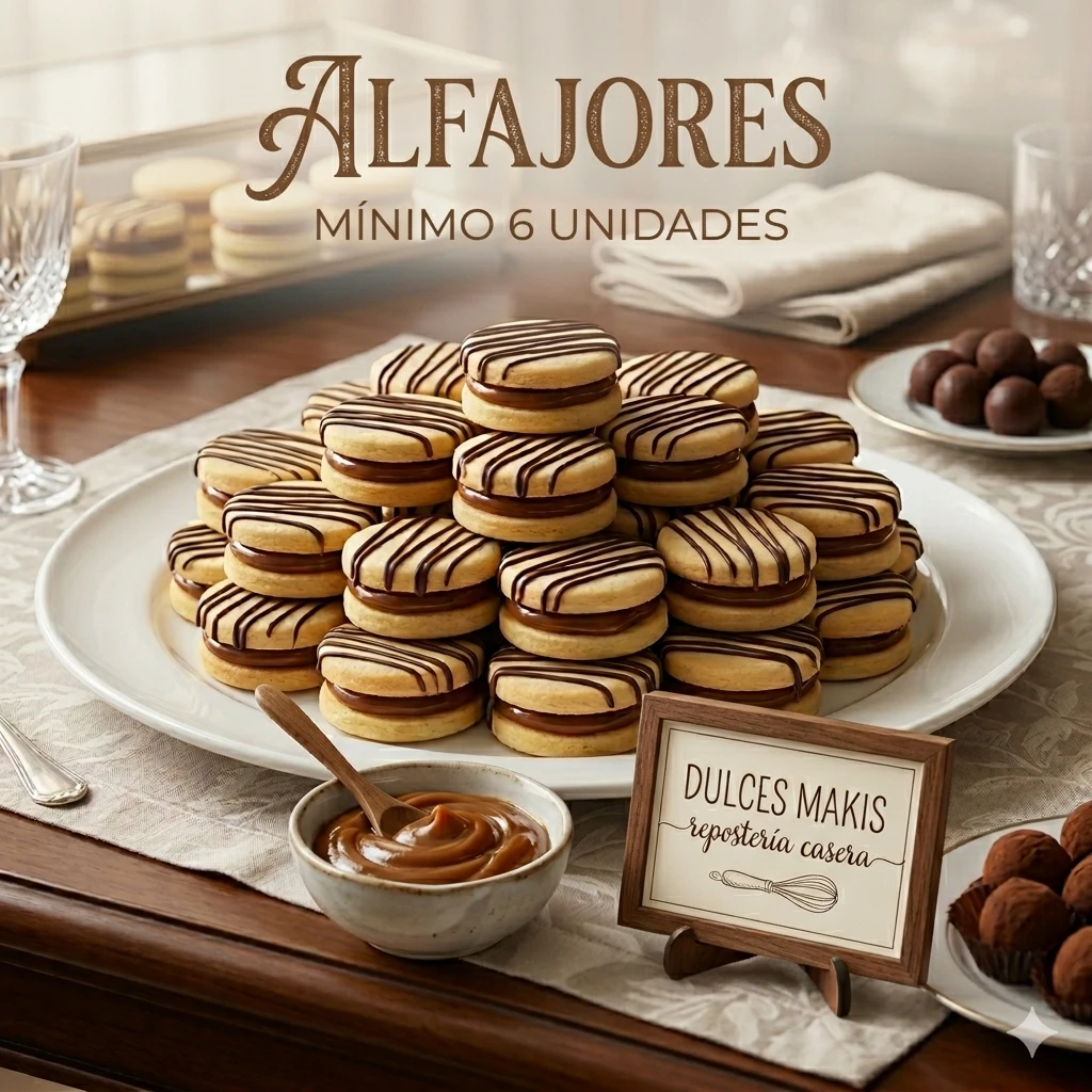 Alfajor con Manjar Pequeño.