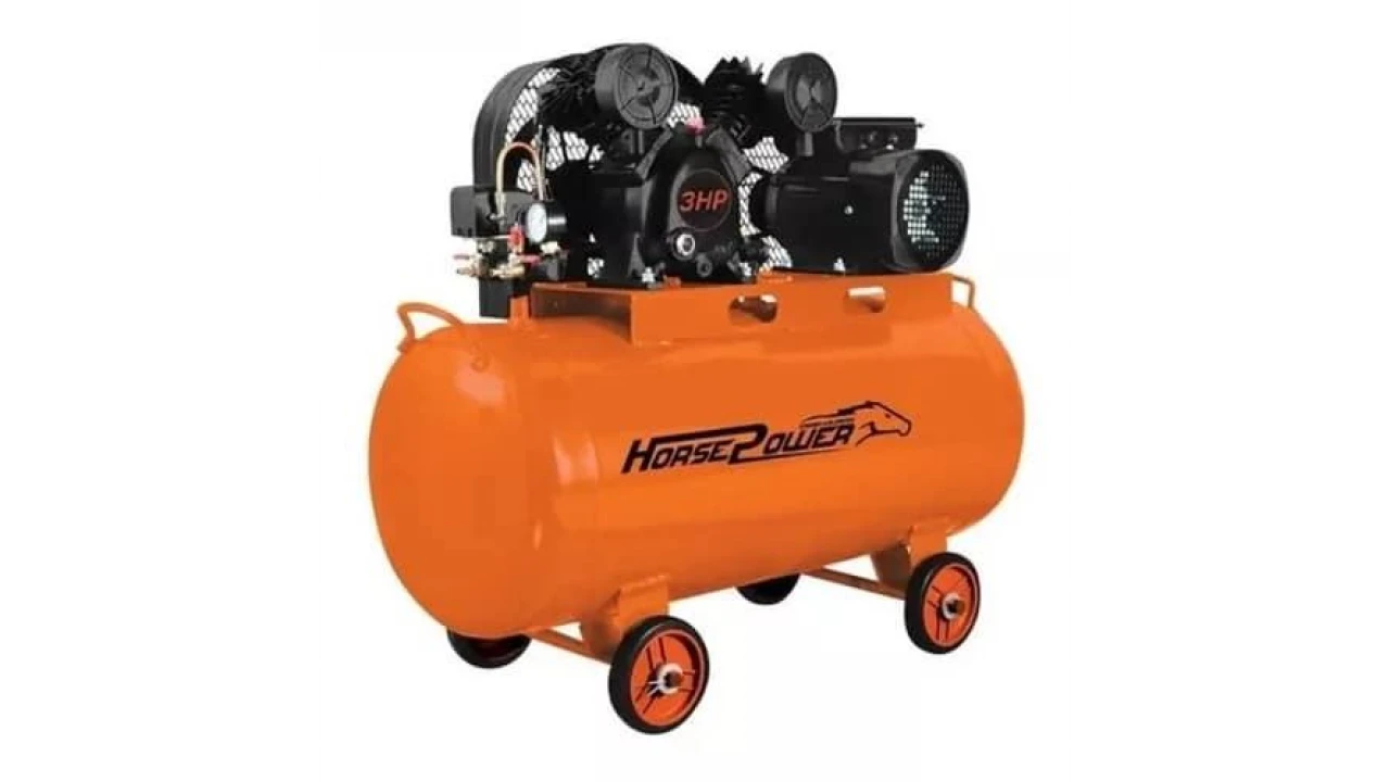 Compresor 3hp 150 lts con correa