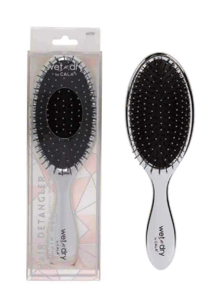 CEPILLO PLATA PARA CABELLO  SECO O MOJADO WET N DRY CALA 