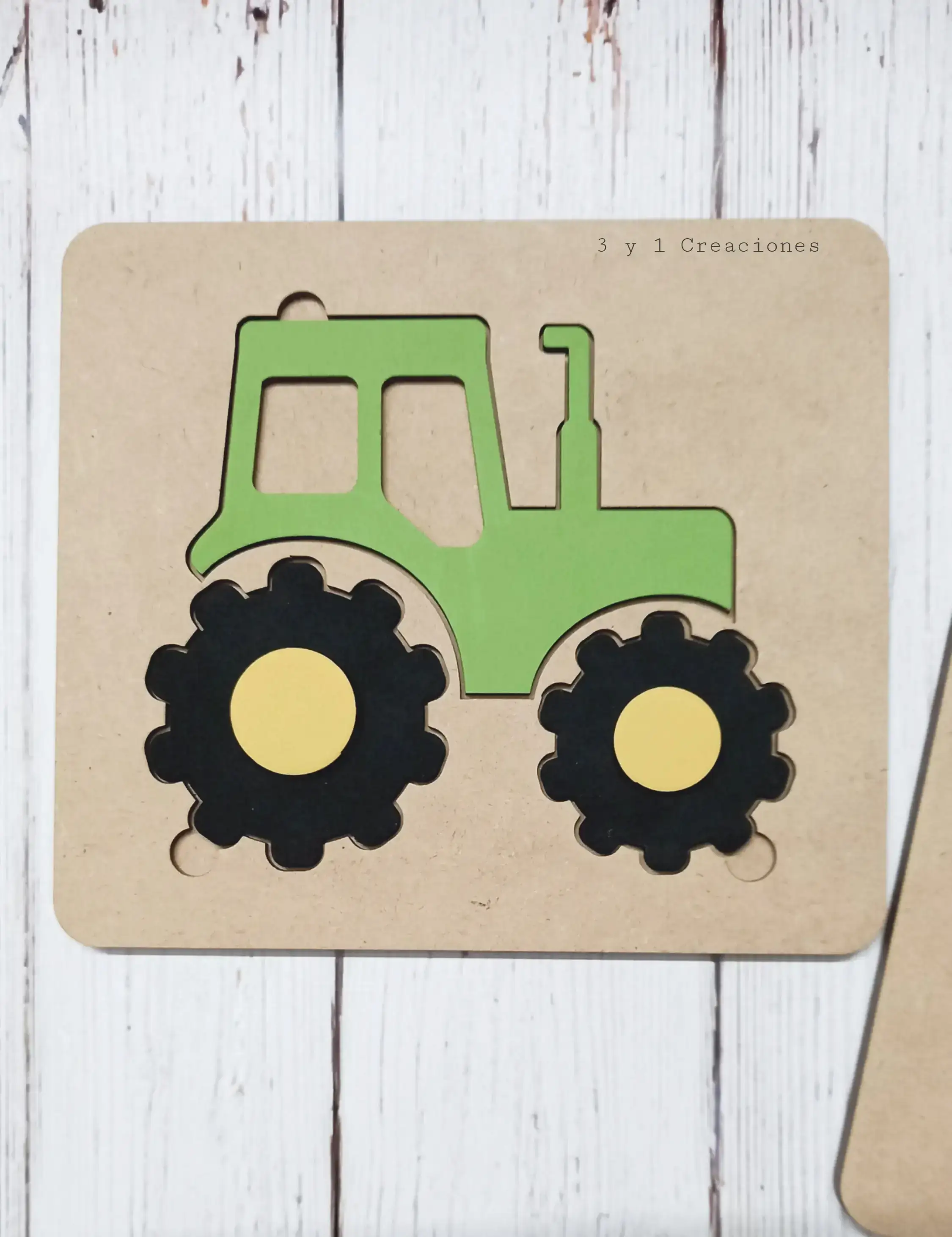 PUZZLE TRACTOR