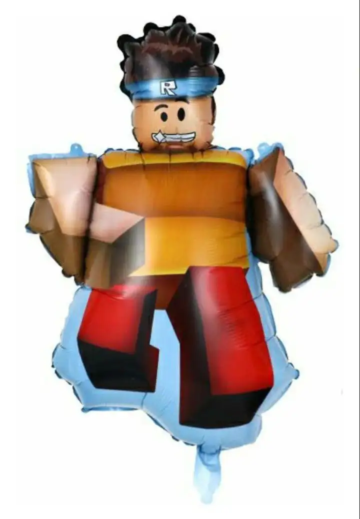 Globo metalizado personaje roblox 2