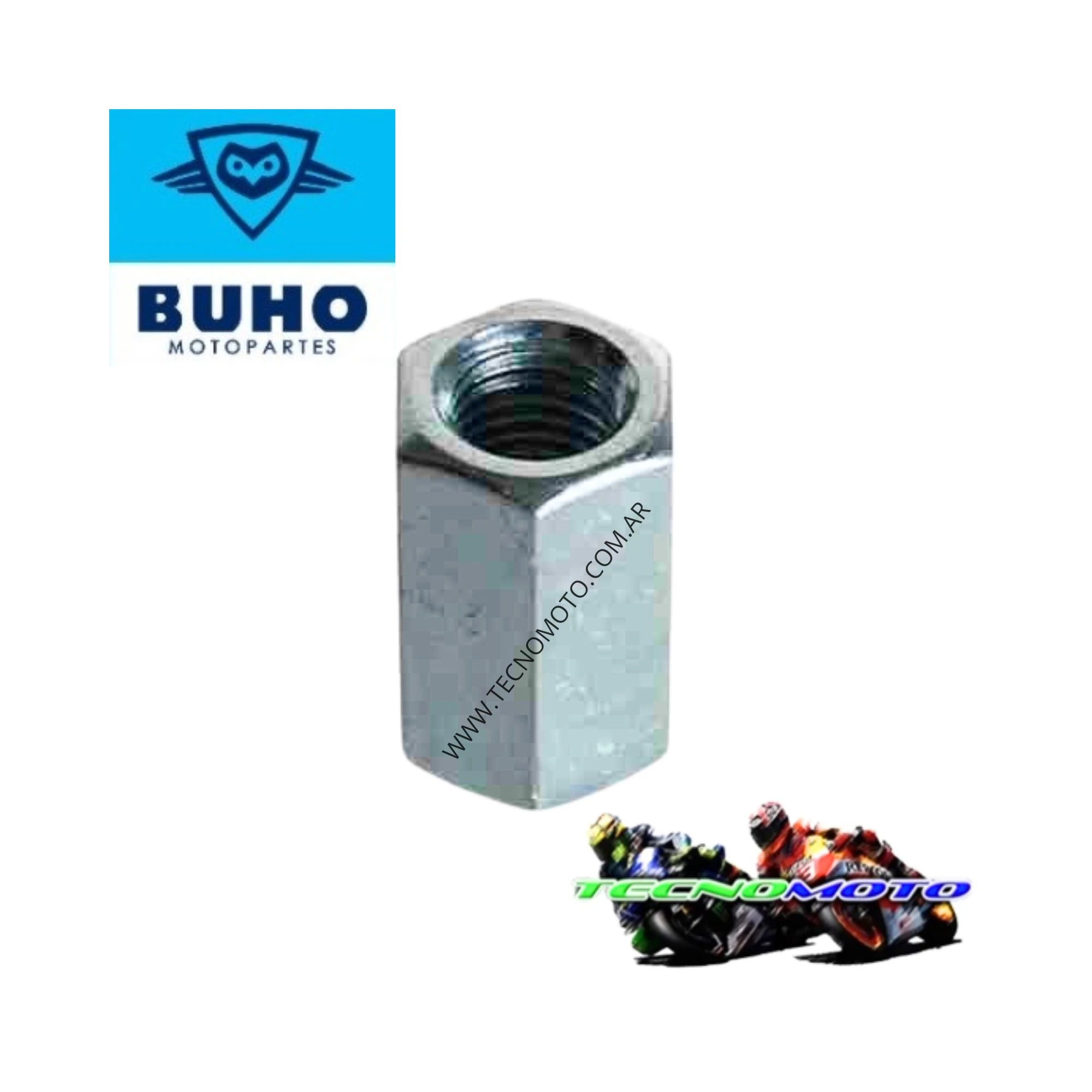 TUERCA ESCAPE SMASH/BLITZ ALTA 6MM  (X1)-43813