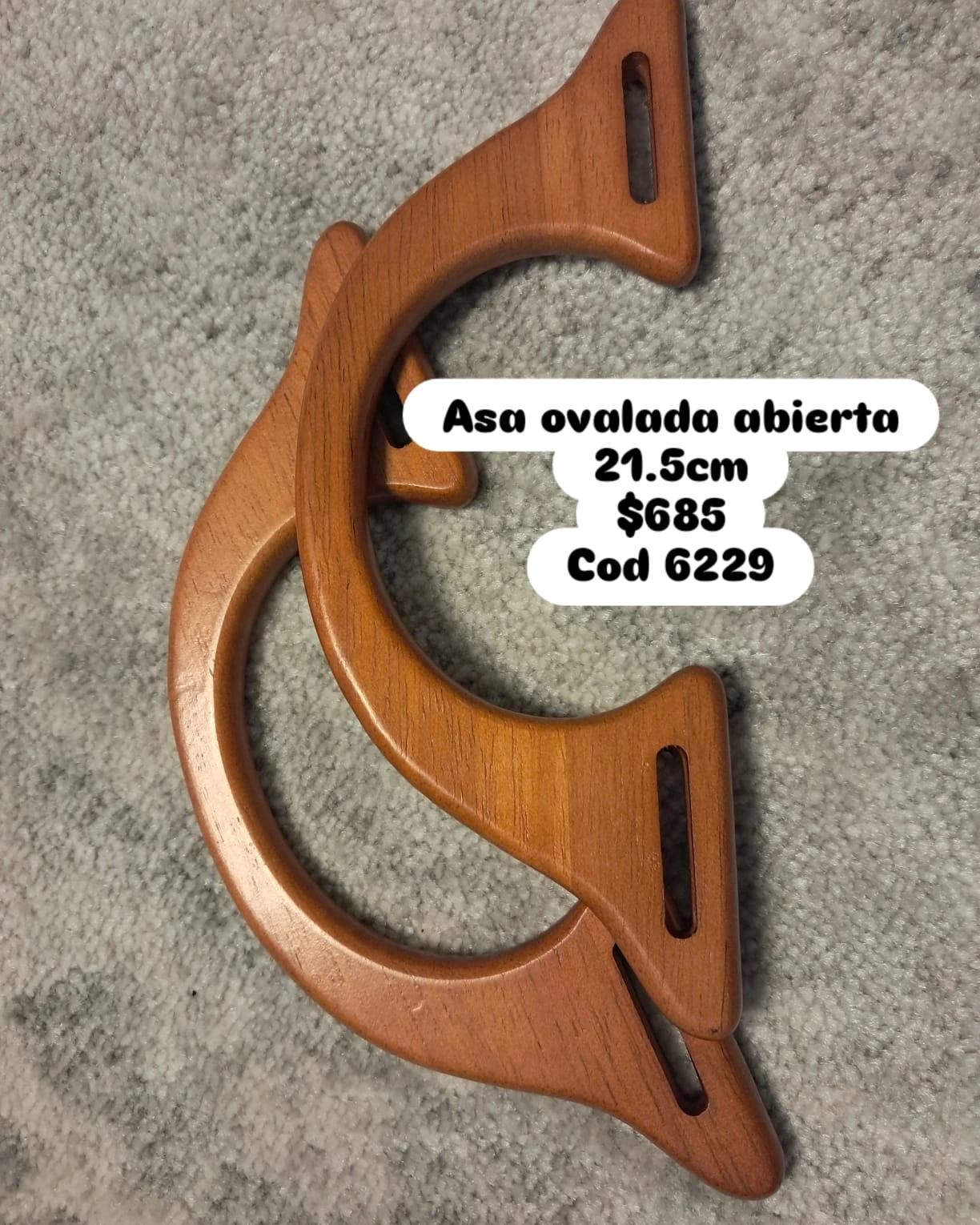 ASA OVALADA ABIERTA GDE