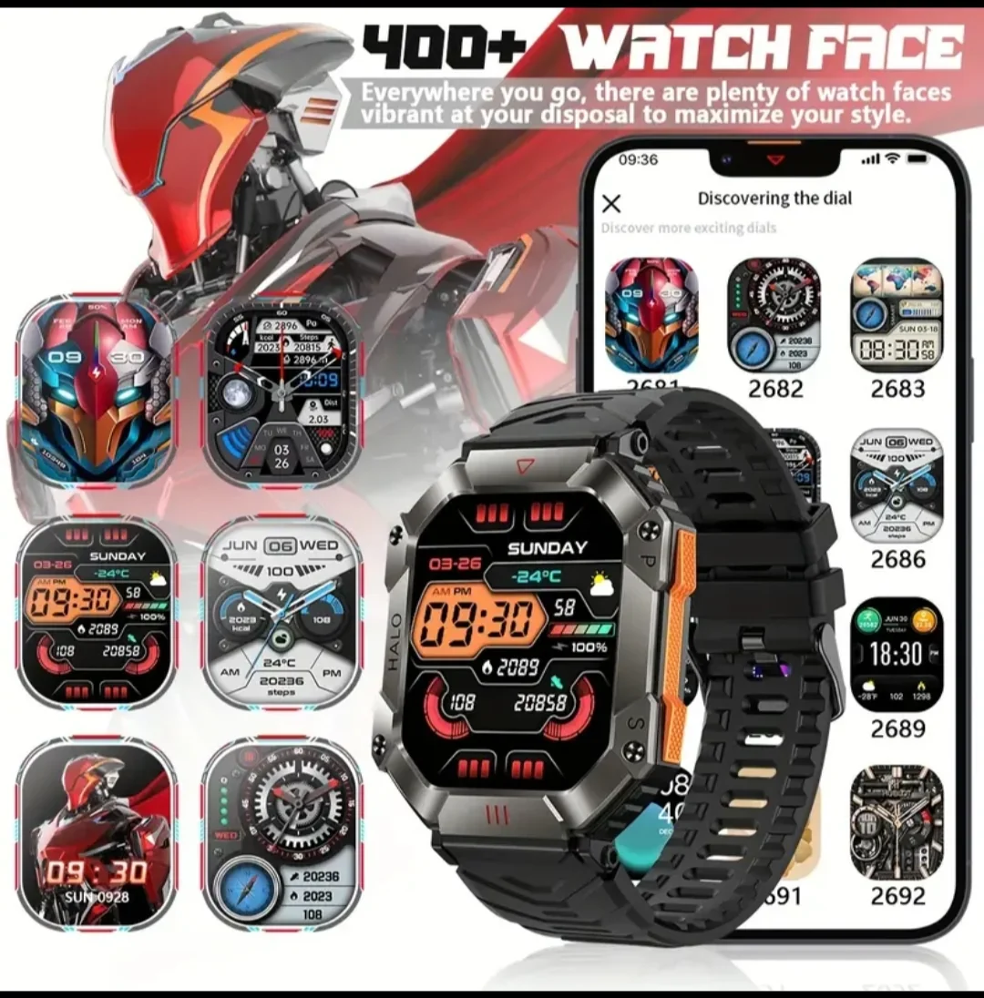 Reloj Smart grado Militar 