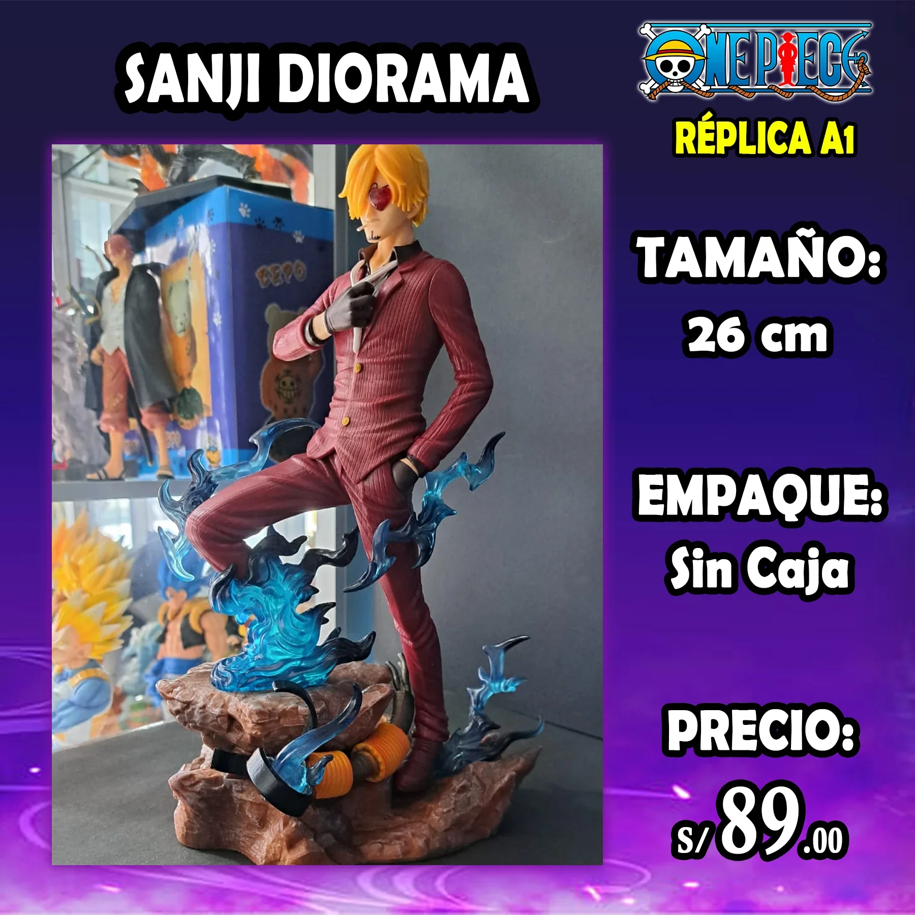 Sanji Wano Diorama