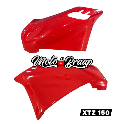 PL Xtz 150 Aletas tanque color Rojo (par) SPD TAT-107