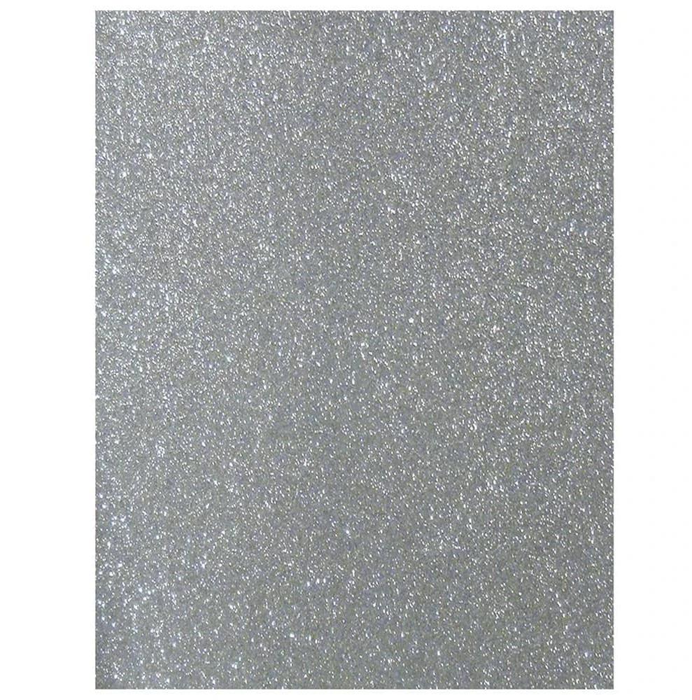 Foamy plata tamaño carta diamantado