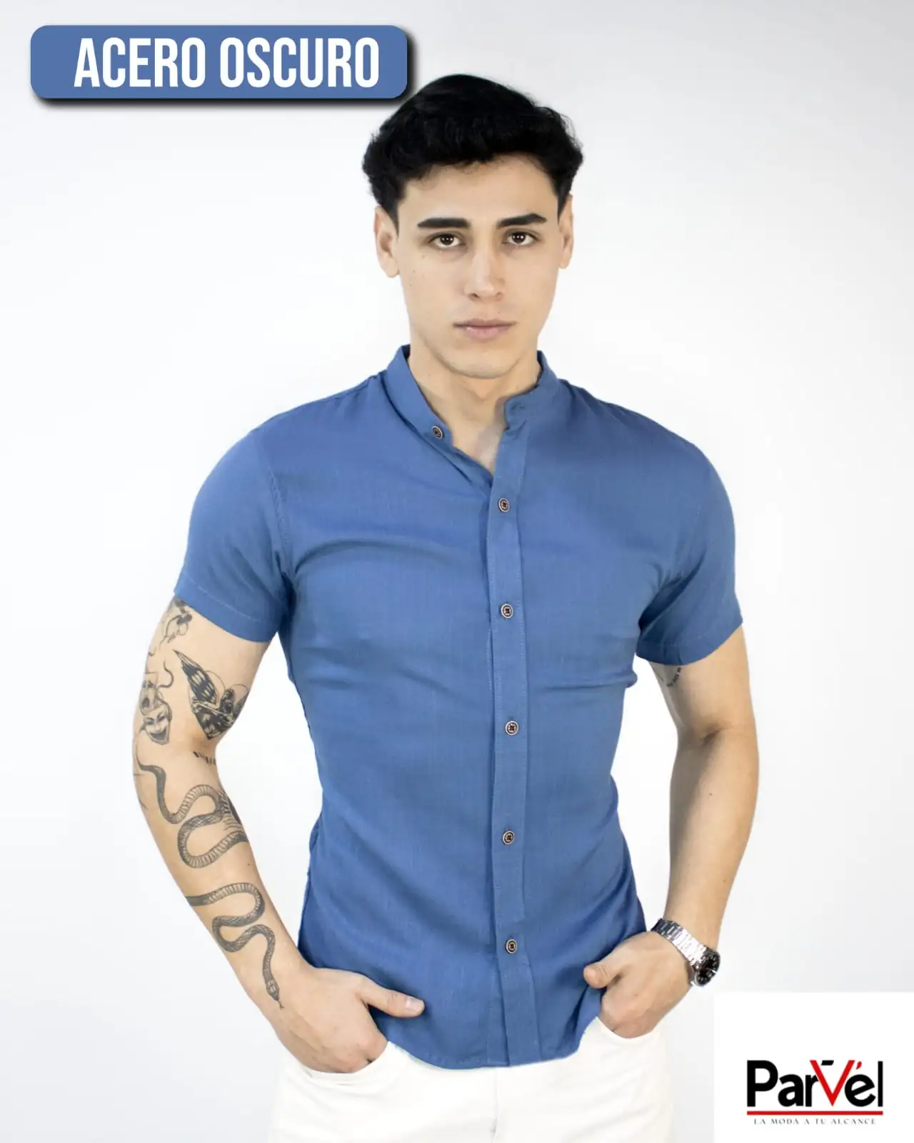 Camisa en Lino Italiano 