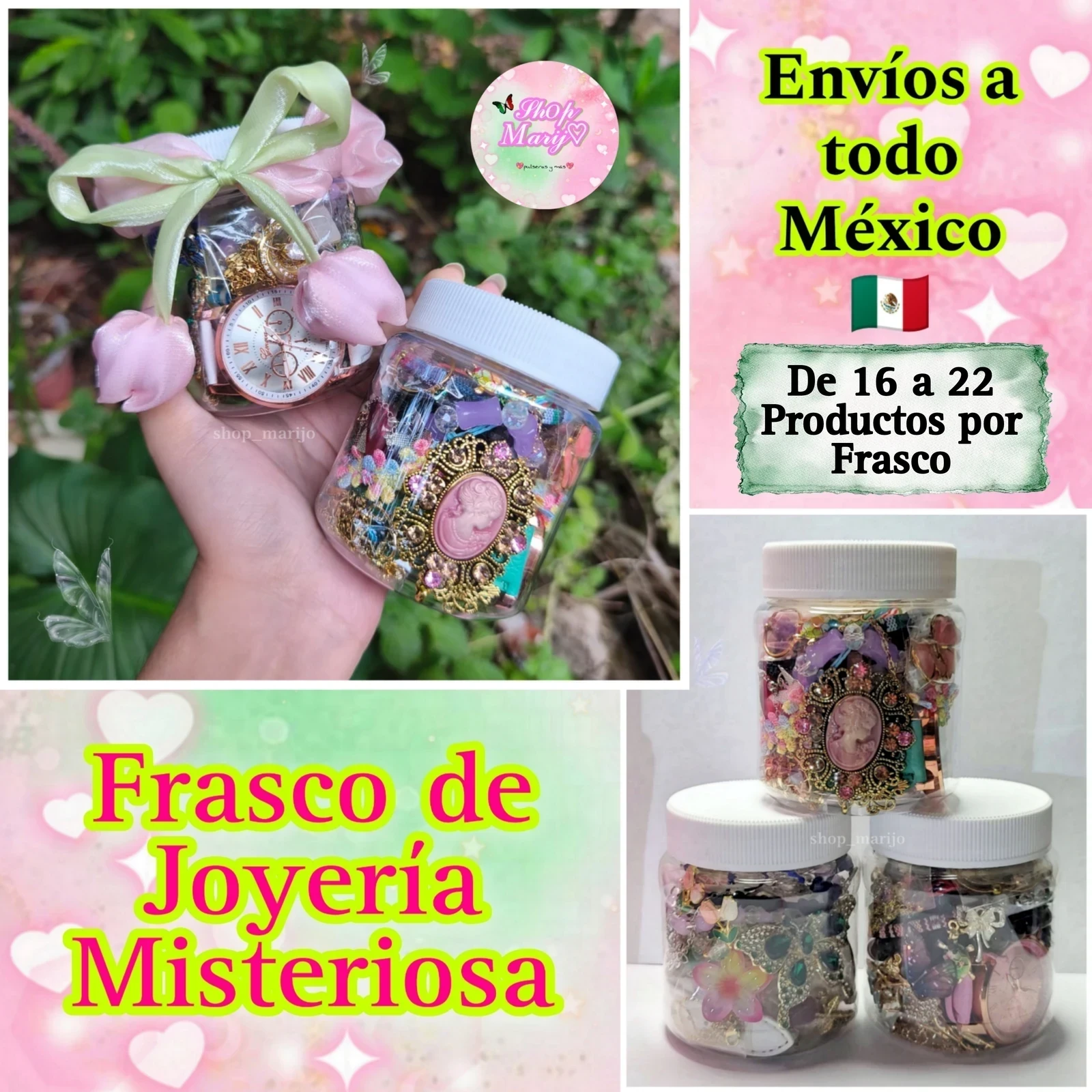 Frasco de Joyería Misteriosa