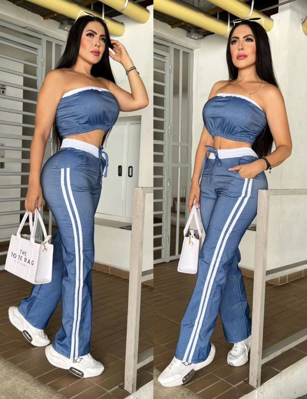 Conjunto 2 prendas top y pantalón  3