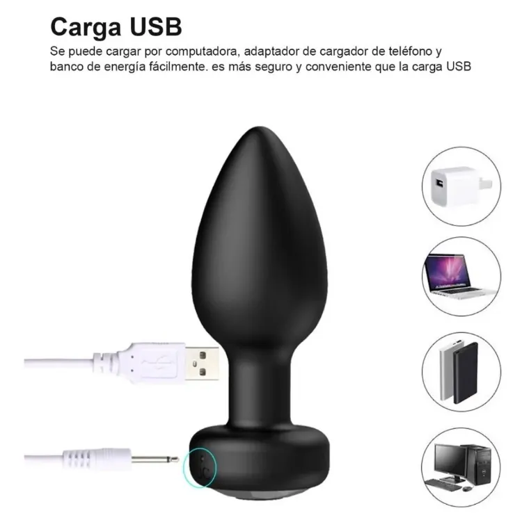 Plug Vibrador a Control 5