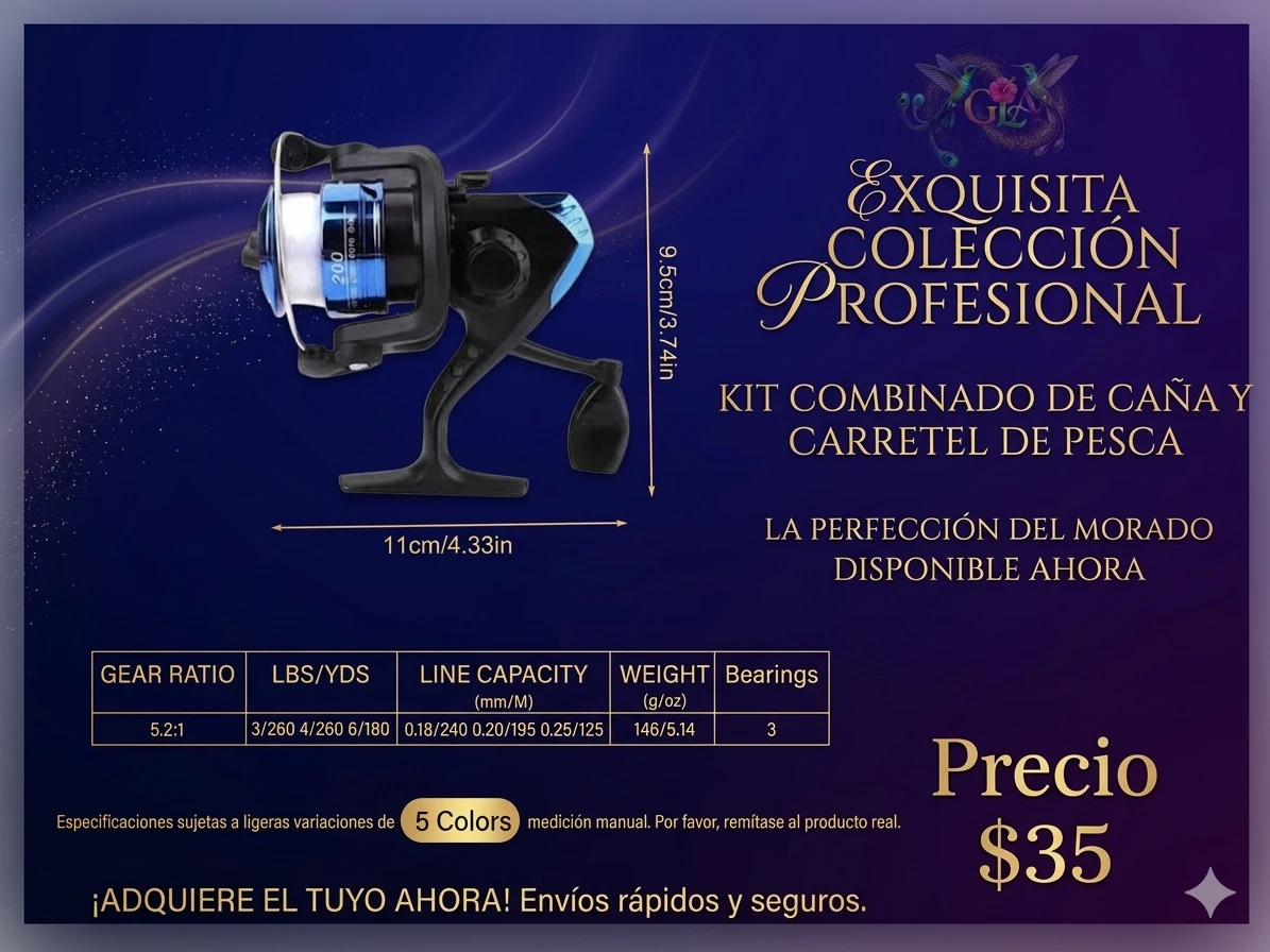 Carrete de pesca 