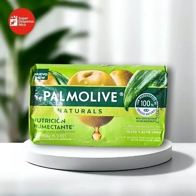 Jabón De Baño Palmolive Oliva y Aloe Vera 150g