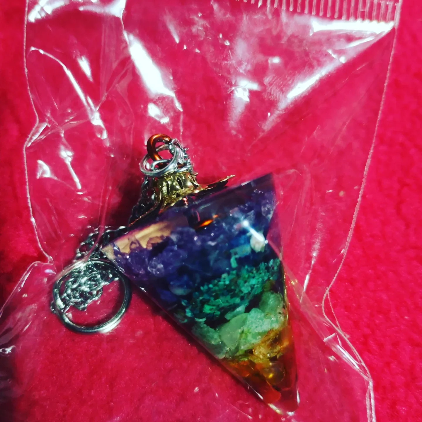Péndulo 7 chakras 