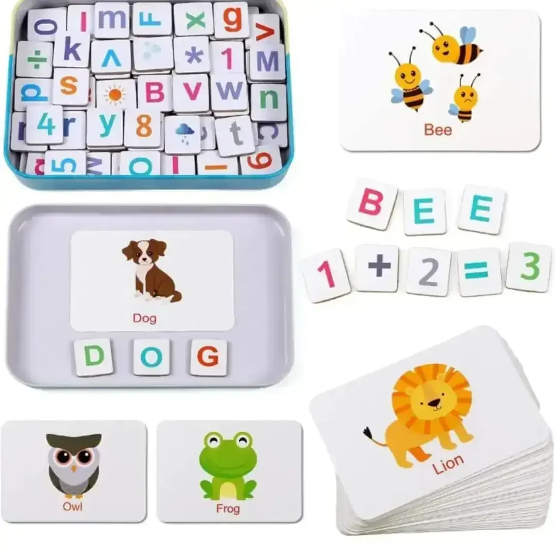 Juego de tarjetas magnetico