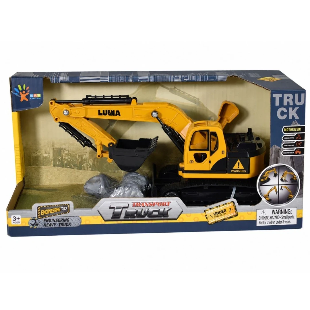 Maquina Excavadora con Luz y Sonidos 2