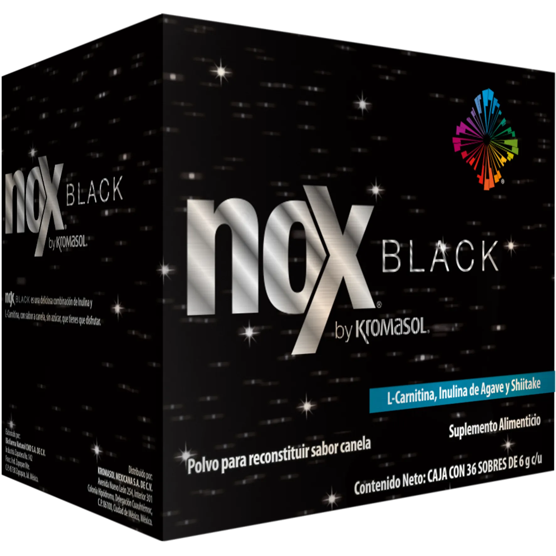 NOX BLACK 36 SOBRES