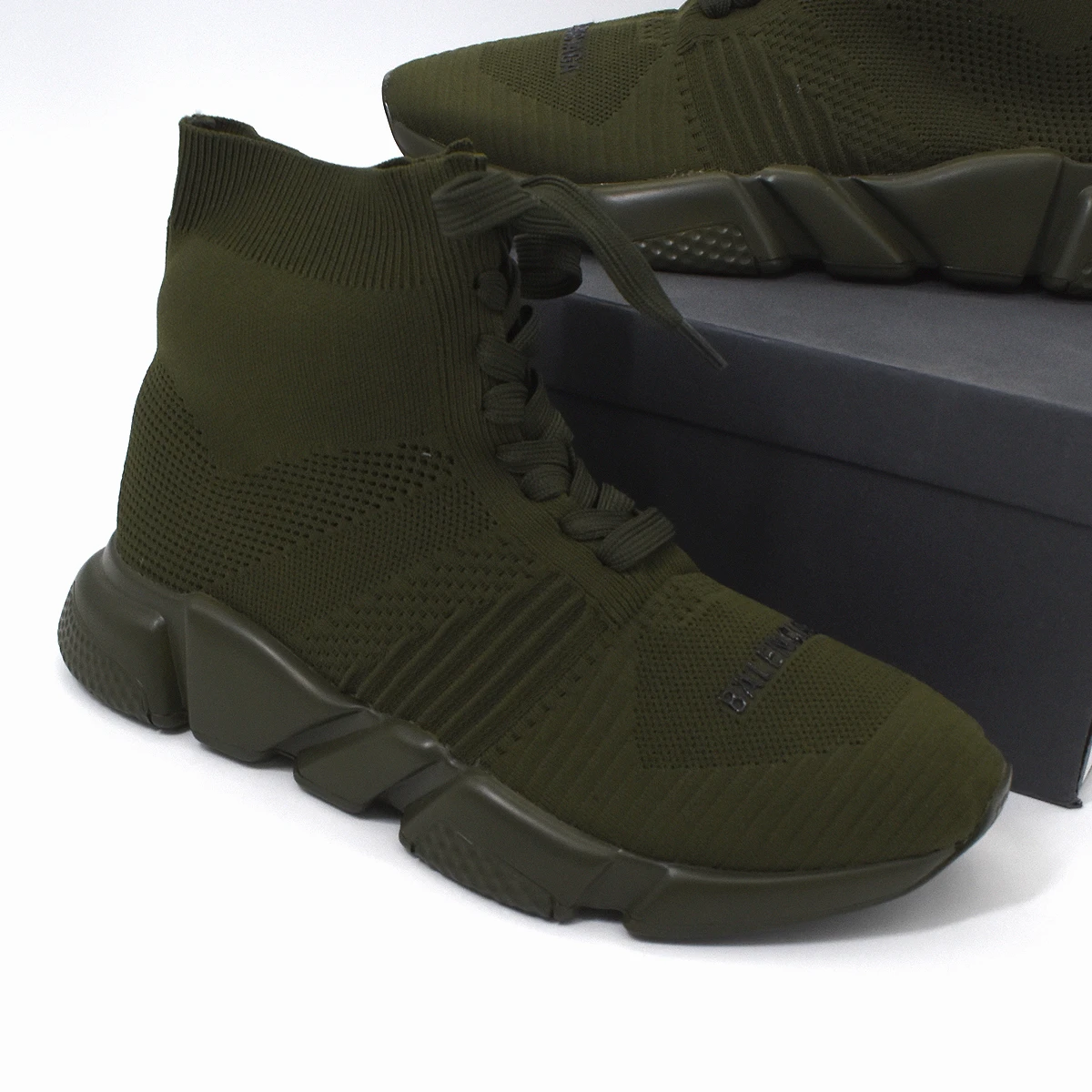 Balenciaga Speed Verde Militar 3