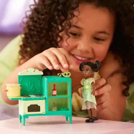 Mini juego de muñecas Tiana Disney Once Upon a Story 2