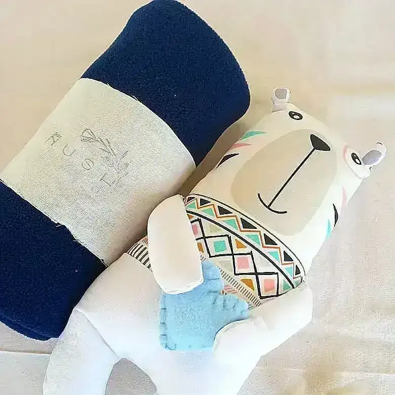 Muñeco de apego + muselina 4