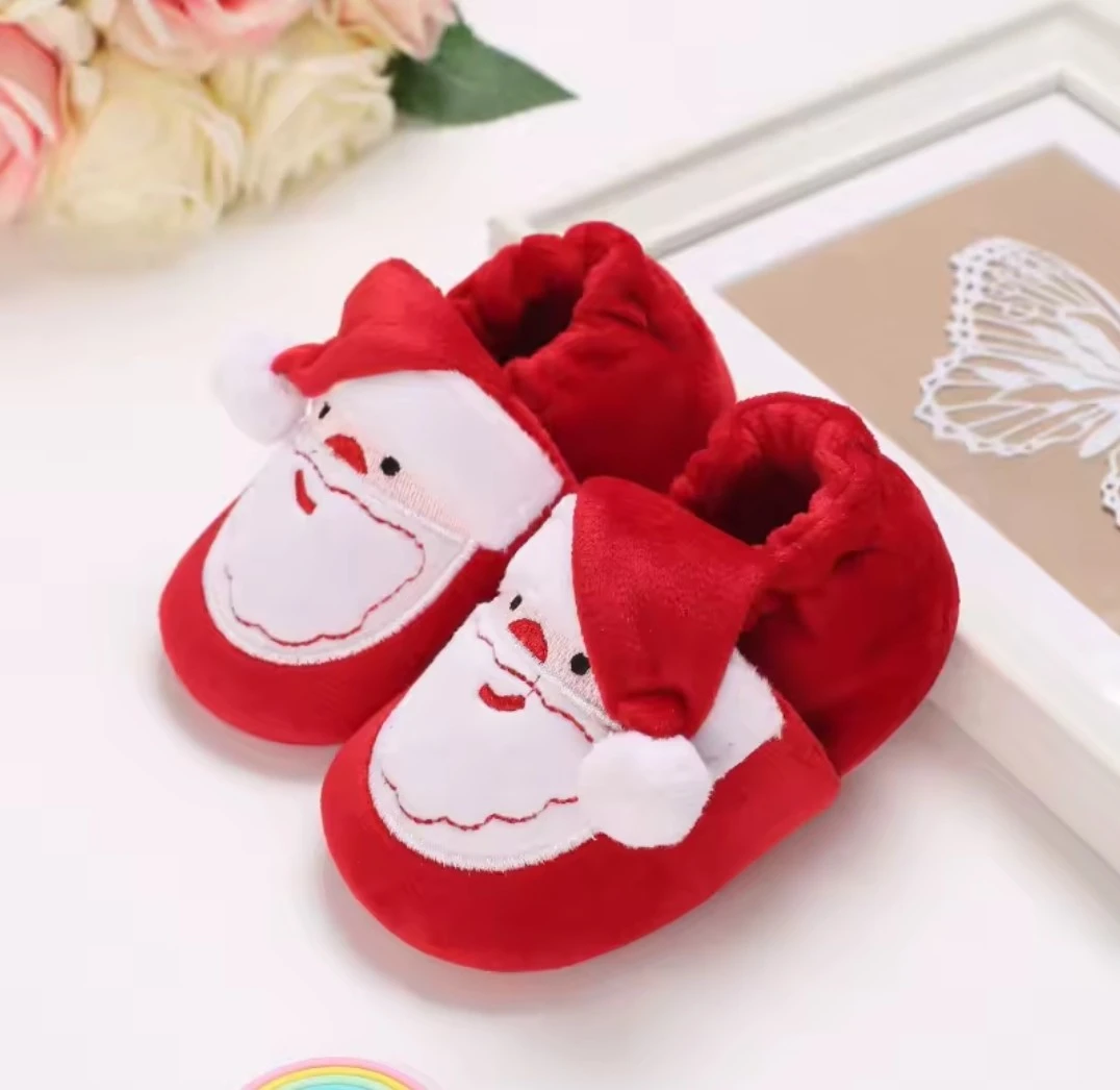 PANTUFLAS DE NAVIDAD