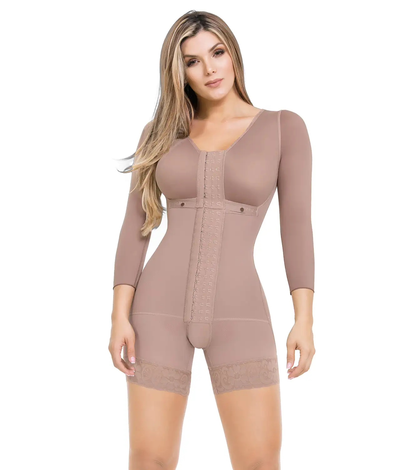 Body short con mangas CLARA ANNCHERY