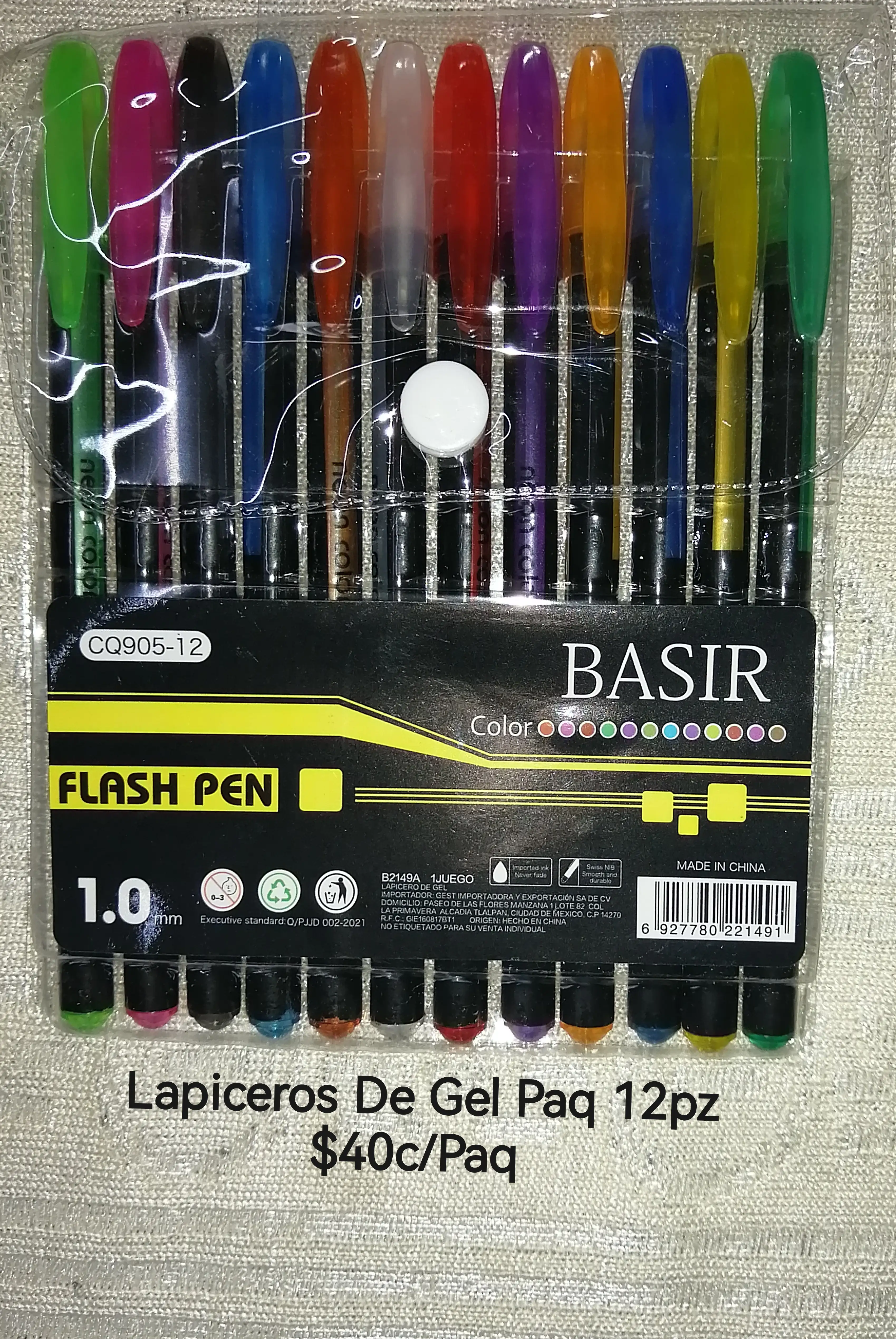 Lapiceros de Gel 