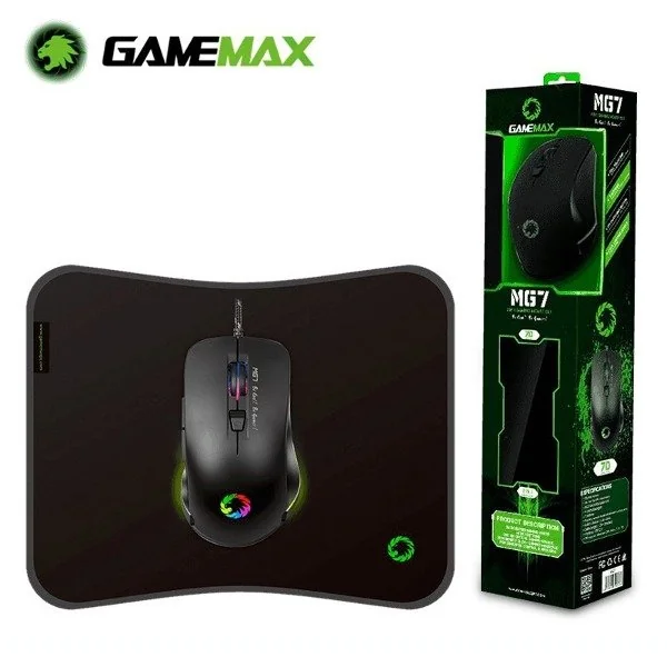 KIT MOUSE + MOUSE PAD GAMEMAX MG7 