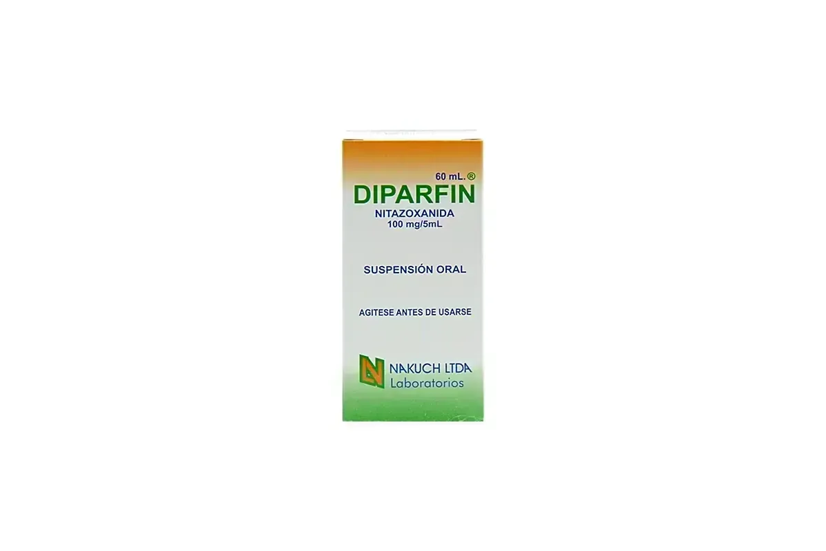 DIPARFIN 60 ML NITAZOXANIDA SUS
