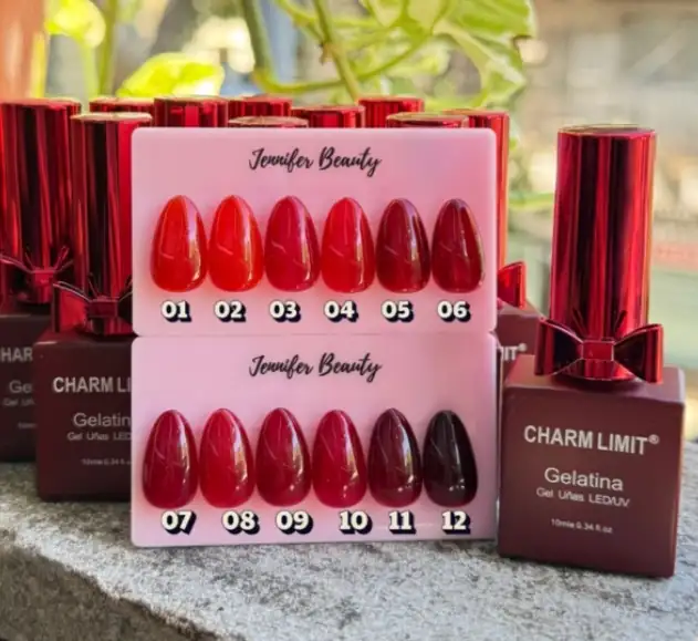 Esmalte Charm Limit moño rojo