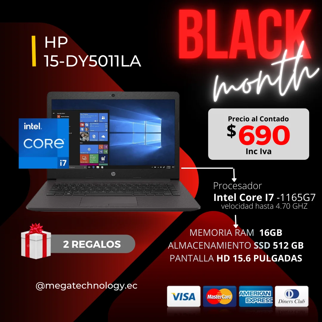 LAPTOP HP CORE I7