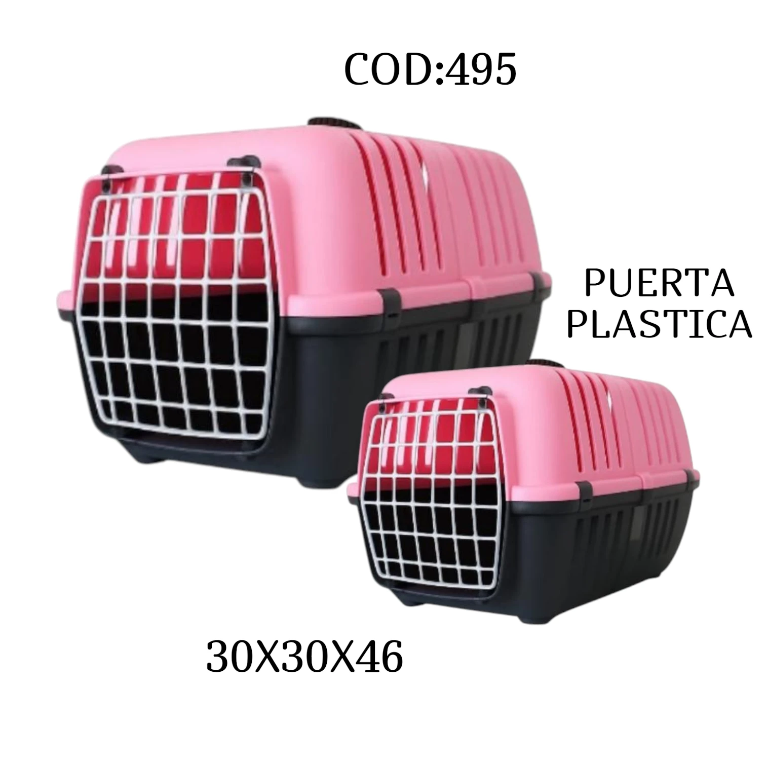 TRANSPORTADORA CHICA(PUERTA PLASTICA)