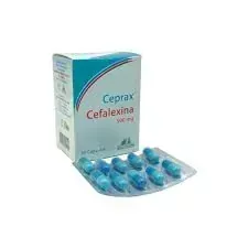 CEPRAX 500 MG CJA X 50 CAP CEFALEXINA ANGLOPHARMA